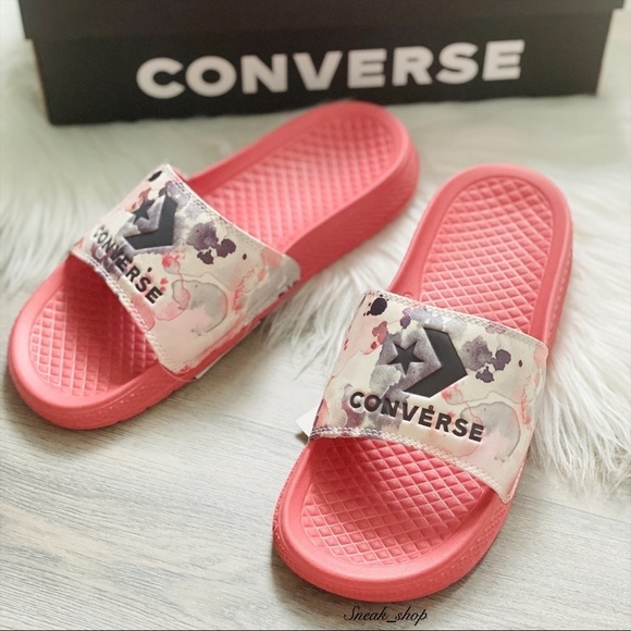 NWT Converse All Star Slide Slip Floral Women’s - Picture 1 of 8